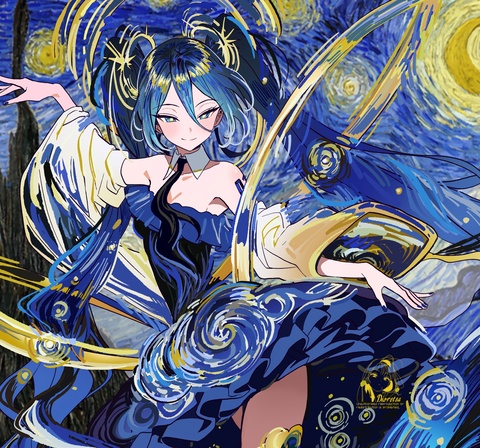 名画 &times; 初音ミク ②