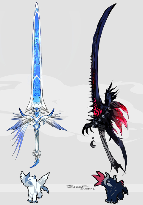 メガアブソル・メガアブソルZモチーフの武器