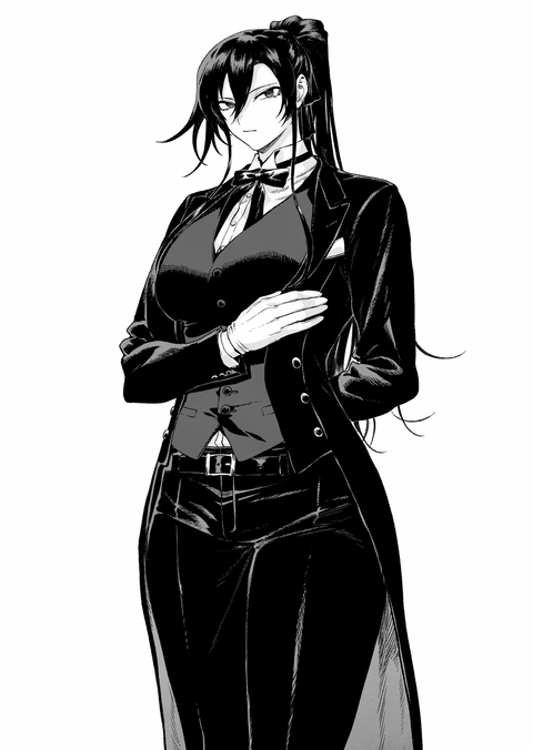 執事姿の神楽さん