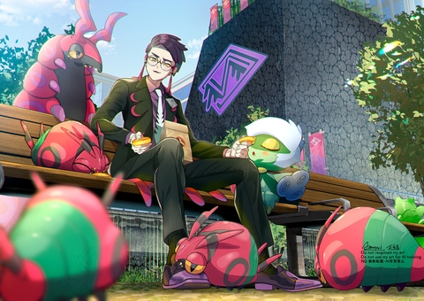 ワイルドゾーン５で休憩中