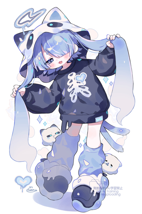 👻💙🐈&zwj;⬛