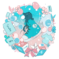 ノーコピーライトガール公式グッズ / 公式FANBOX用のロゴ