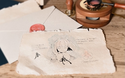 【🎁プレゼント企画🎁】桜の花言葉のお手紙プレゼント