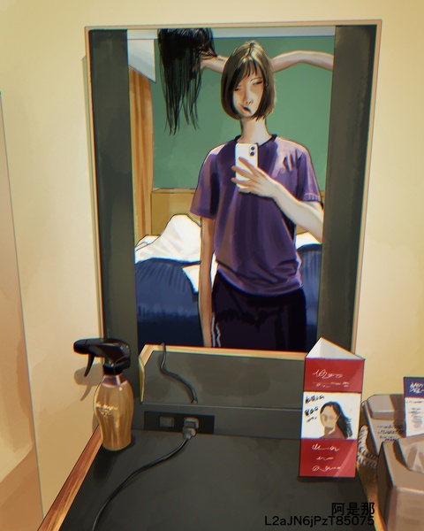 髪の毛切ったよん