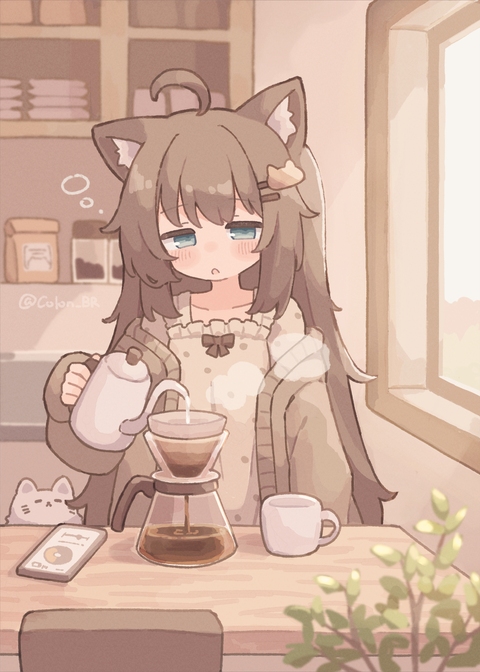 朝コーヒー