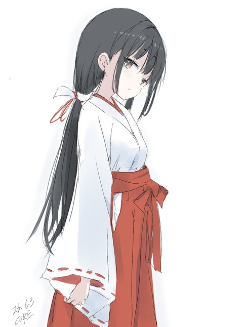 巫女さんrkgk少女