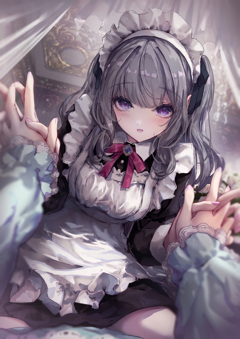 「おはようございます♪」