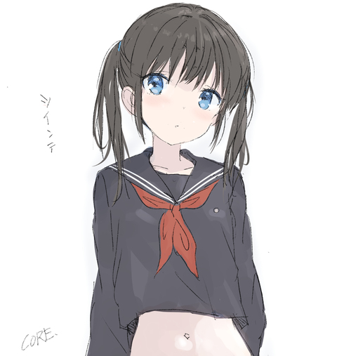 制服rkgkツインテ少女