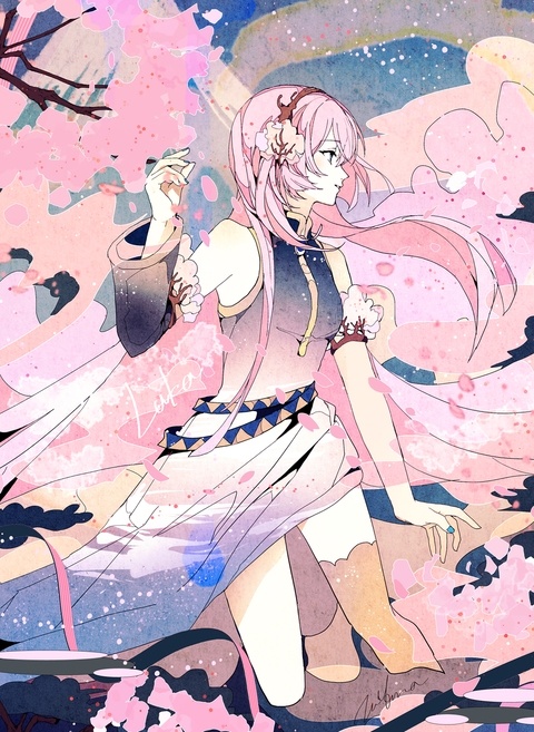 葛飾北斎コラボのルカ🌸