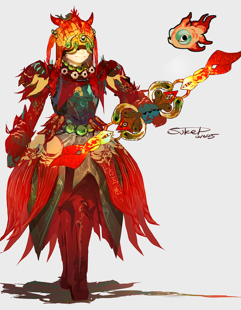 イーユイモチーフの騎士