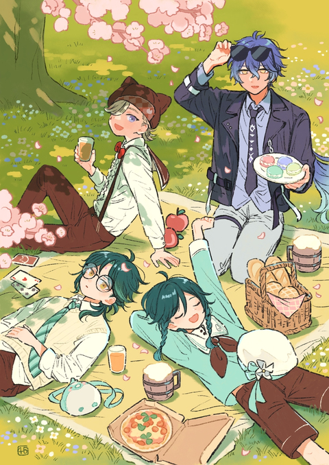 お花見シリーズのグッズが可愛い