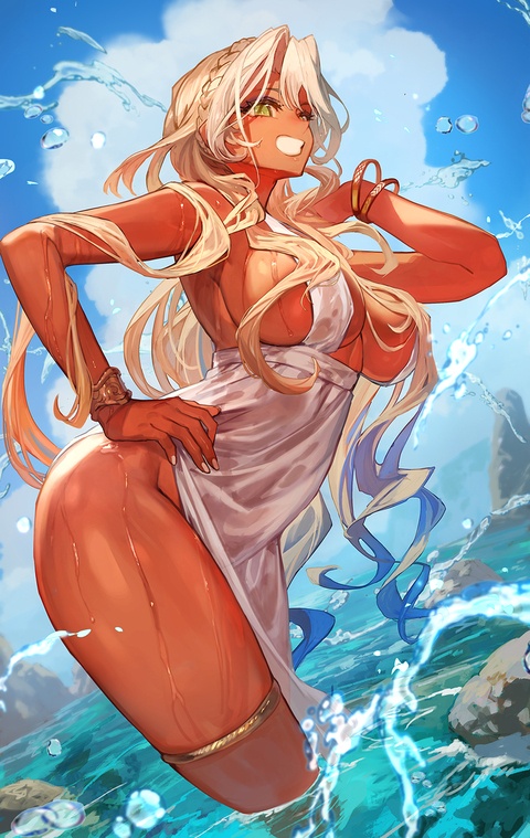 水浴びアンドロメダ