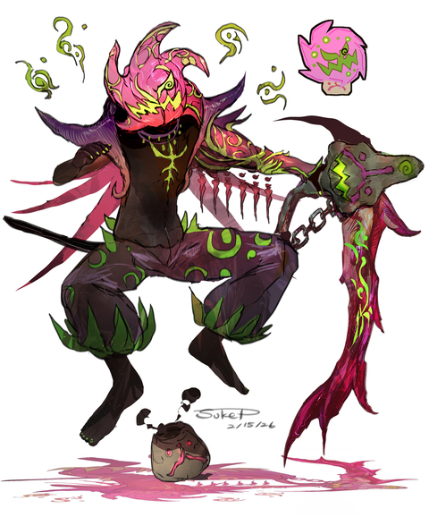 ミカルゲモチーフの魔人