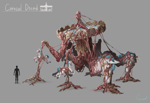 メリーゴーランドのクリーチャー