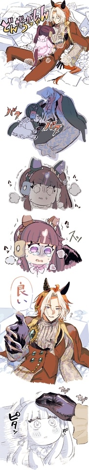 【ウマ息子・元性別・男体化】オルフェとラララ