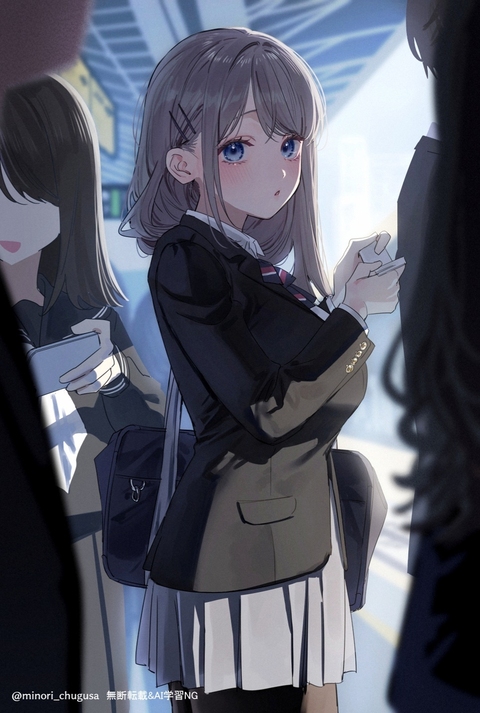 ｢&hellip;&hellip;&hellip;&hellip;&hellip;あ、おはよ！｣