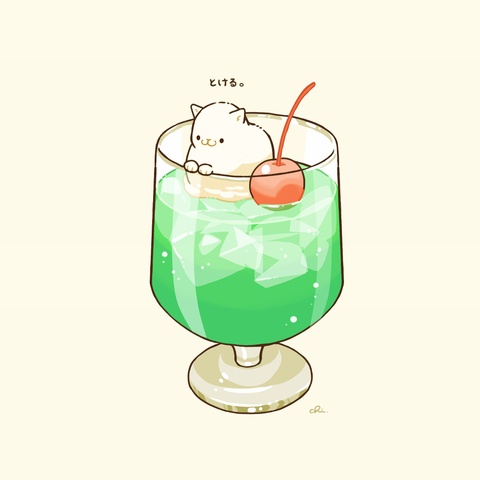 ねこクリームソーダ