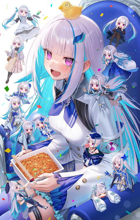 登録者100万人皇女🎉