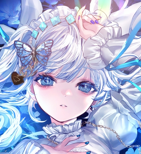 【オリジナル】青い蝶の魔女、ショコラの目覚め🦋