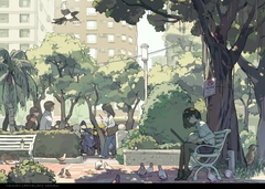 公園的常客們 / 公園の常連たち