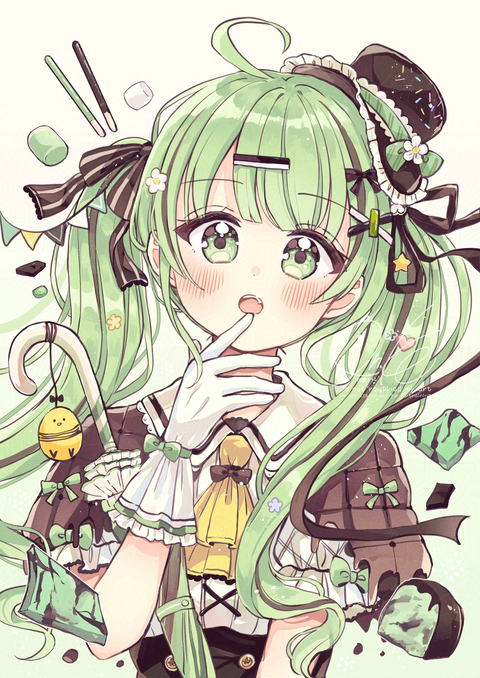 チョコミントちゃん【C107新刊】