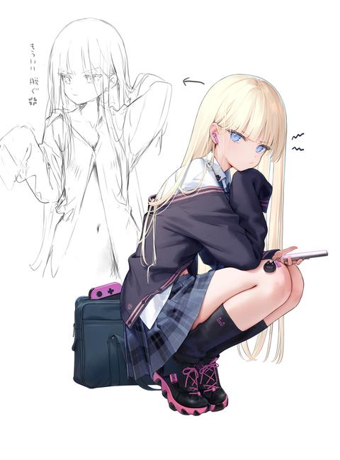 引きこもりの妹が制服を着てみた回