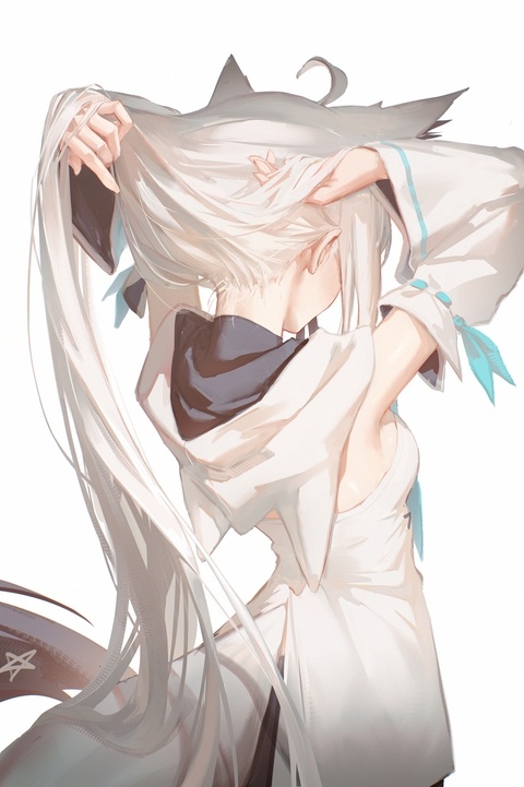 白上