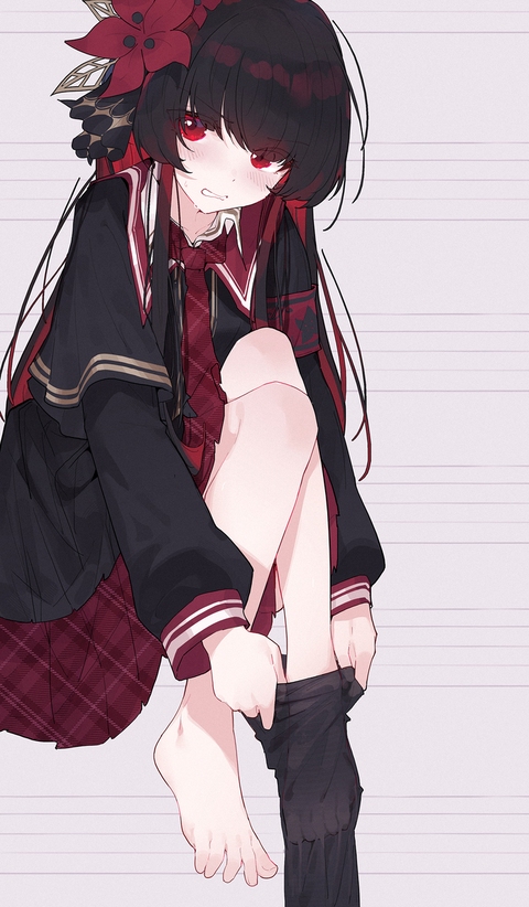 day199 艾玛，偷看女孩子穿袜子是不正确的😈