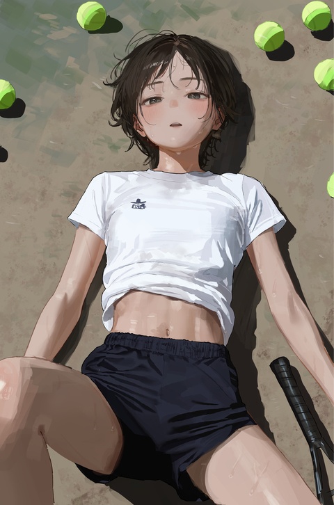 汗だく