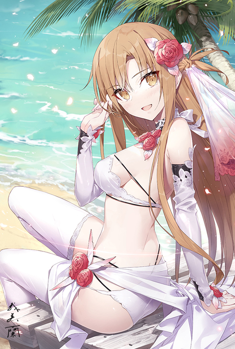 C107 アスナ（オリジナルウエディングビキニ）グッズ予約受付中