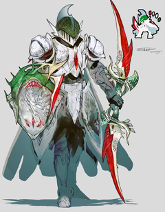 メガエルレイドモチーフの騎士