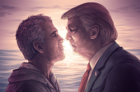 ここでキスして。