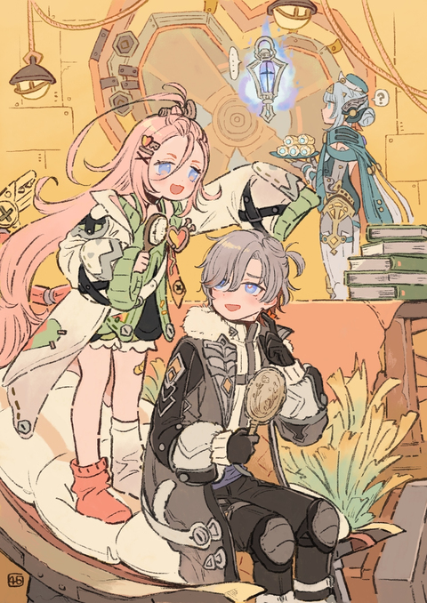 アイノに遊ばれる（遊んであげてる）イルーガくん