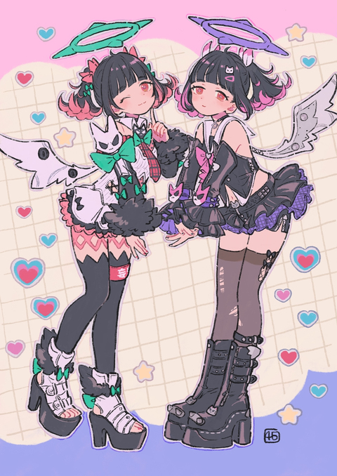 【ゼンゼロ】どっちの羽ちゃんも好き